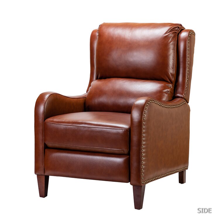 Bipasha genuine store leather manual recliner